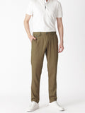 RARE RABBIT Men Mid Rise Slim Fit Trousers