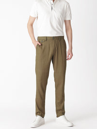 RARE RABBIT Men Mid Rise Slim Fit Trousers