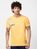 SPYKAR Typography Printed Slim Fit Cotton Casual T-Shirt