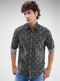 SPYKAR Men Slim Fit Floral Opaque Printed Casual Shirt