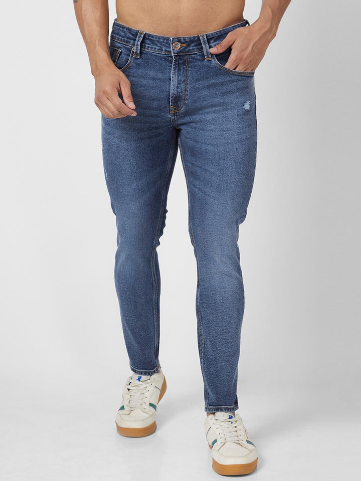 SPYKAR Men Mid-Rise Kano Slim Fit Stretchable Jeans