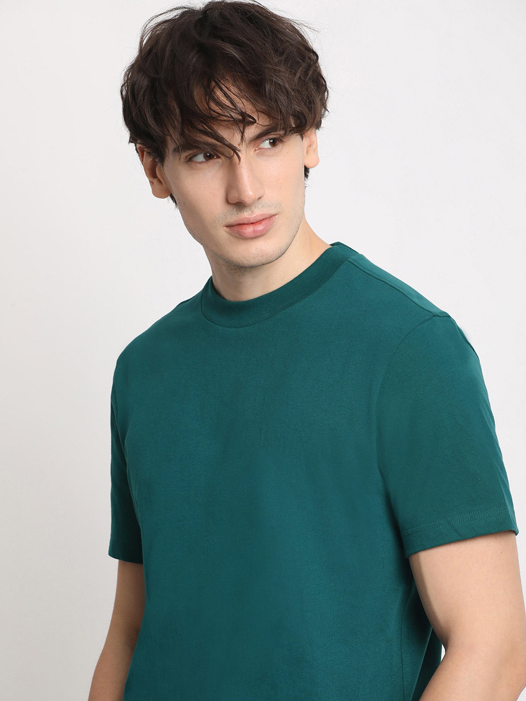 THE BEAR HOUSE Round Neck Pure Cotton Regular Fit T-shirt