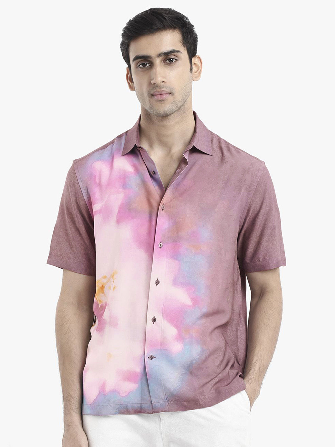 RARE RABBIT Men Comfort Boxy Casual Shirt