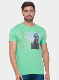 Being Human Men Blue Printed T-shirt