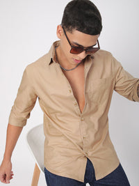 VASTRADO Men Classic Slim Fit Opaque Casual Shirt