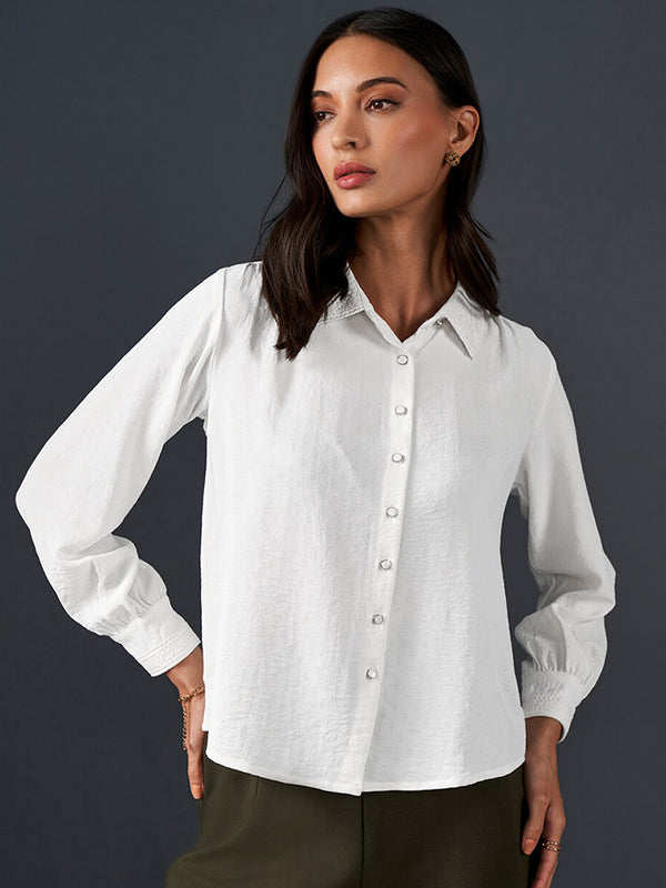 AND Regular Fit Cuff Sleeve Shirt