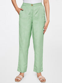Global Desi Women Straight Fit Trousers