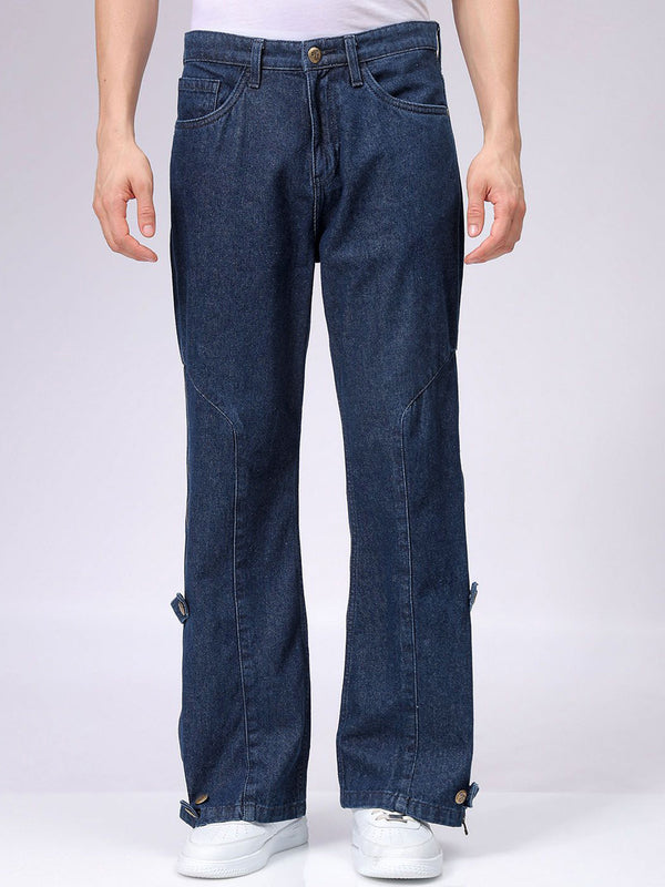 The Indian Garage Co Men Bootcut Loose Fit Convertible Jeans