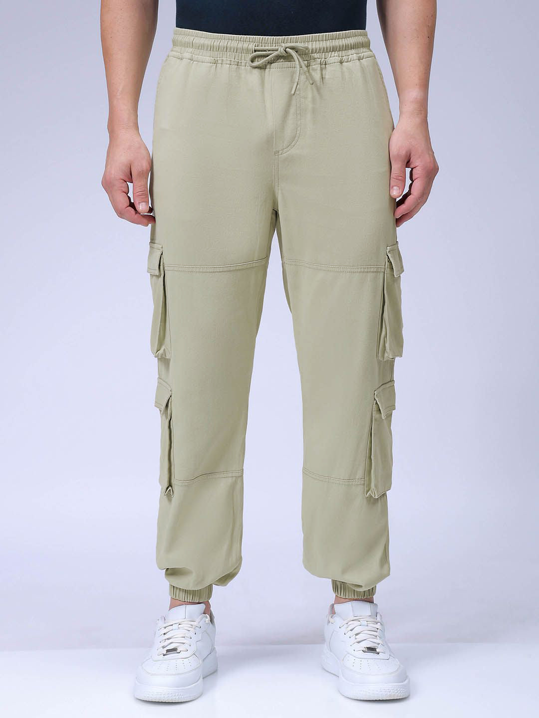 The Indian Garage Co Men Cargos Trousers