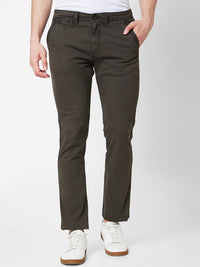 SPYKAR Men Rico Slim Fit Mid Rise Trousers