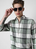 VASTRADO Men Classic Tartan Checks Opaque Checked Casual Shirt