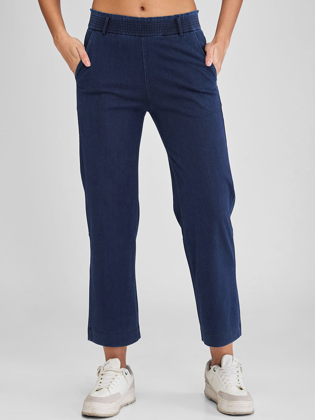 SPYKAR Women Mid-Rise Track Pants