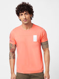 SPYKAR Typography Printed Slim Fit Casual T-Shirt