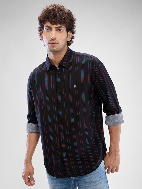 SPYKAR Men Slim Fit Tartan Checks Opaque Checked Casual Shirt