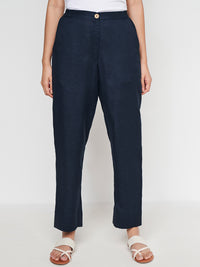 Global Desi Women Straight Fit Trousers