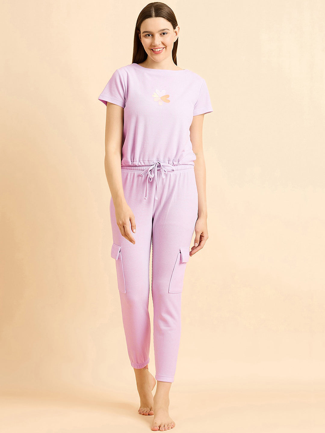 Sweet Dreams Self Design Night suit