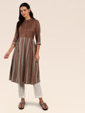 W Printed A-Line Kurta