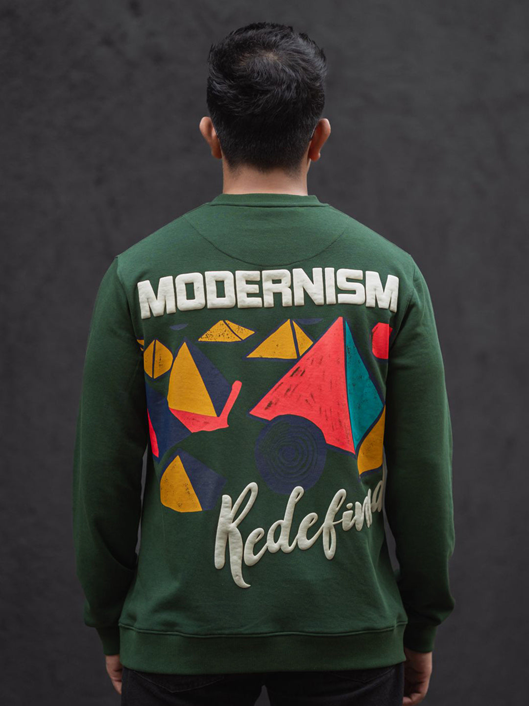 Powerlook Men Graphic Printed Round Neck Sweatshirt