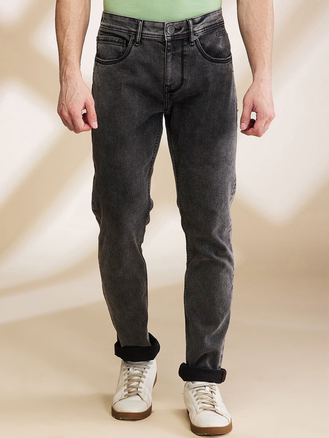 Being Human Men Skinny Fit Light Fade Jeans