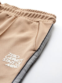 The Indian Garage Co Men Side Taping Toggled Joggers