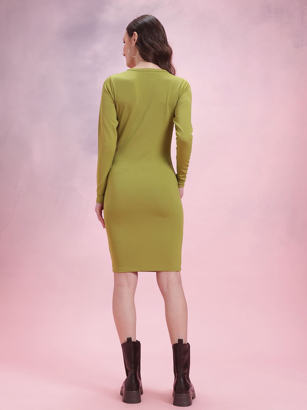 DressBerry Long Sleeves Stretchable Bodycon Dress