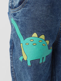 Nauti Nati Boys Jean Printed Stretchable Jeans