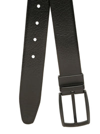 Teakwood Leathers Men Textured Leather Reversible Formal Belt