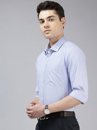 Park Avenue Self-Design Slim Fit Formal Shirt