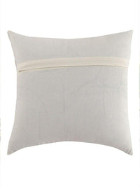 STITCHNEST Blue & Pink Set of 5 Floral Square Cushion Covers