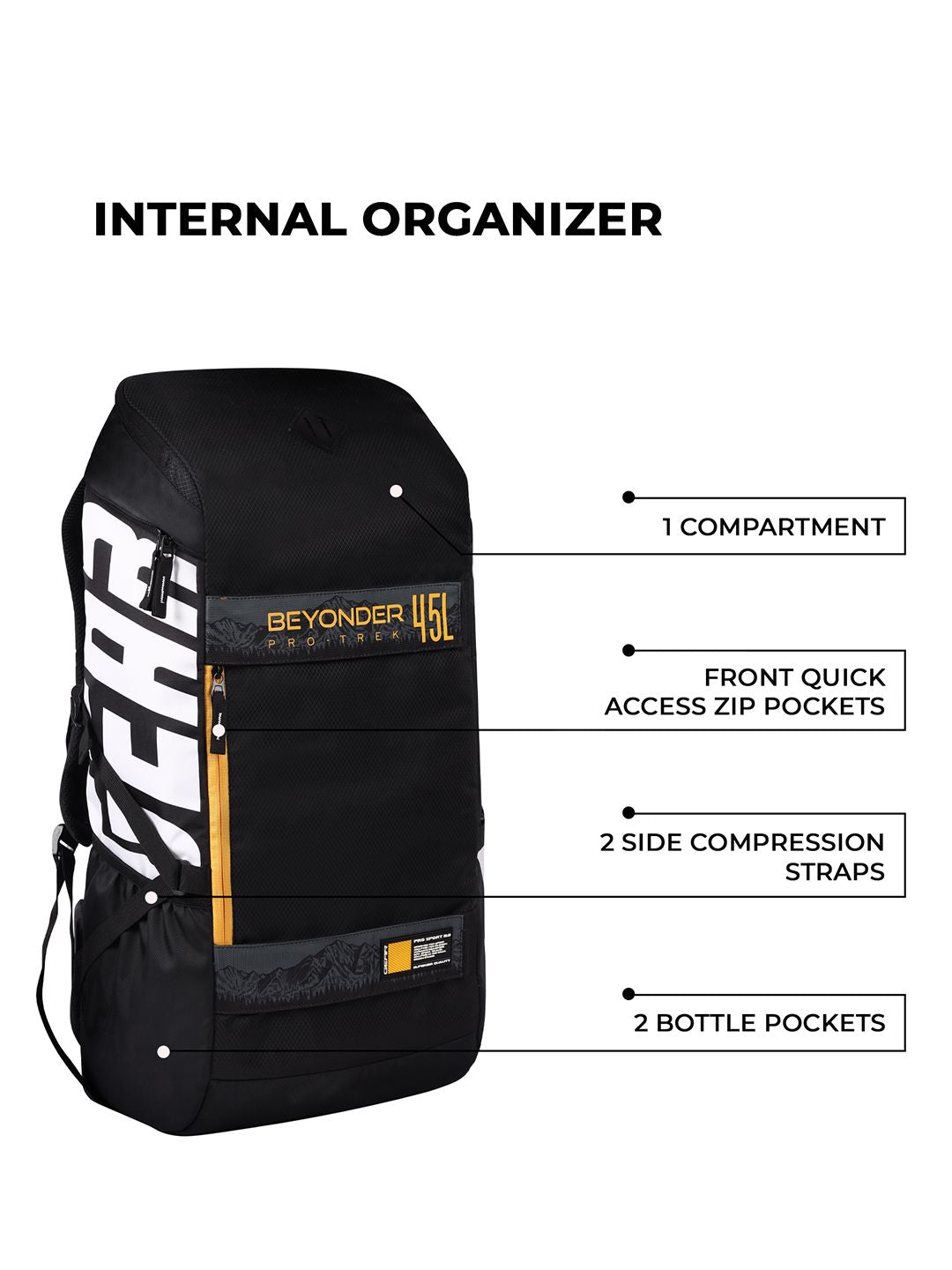 Gear Brand Logo Printed  Rucksack