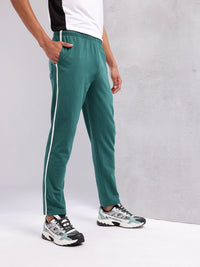 HRX by Hrithik Roshan Men Typography Print Lifestyle Track Pants with Side Stripes