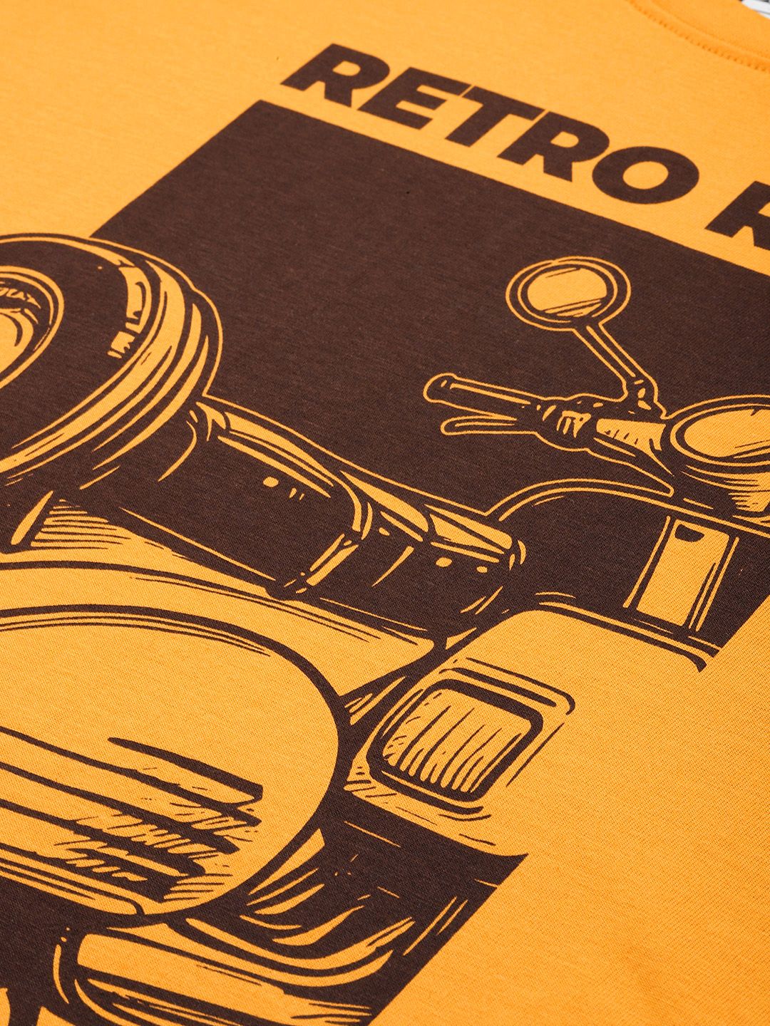 Difference of Opinion Printed Pure Cotton Boxy T-shirt