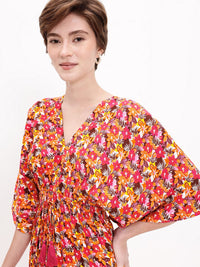DressBerry Smock Waist Midi Dress
