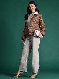 DressBerry Checked Tailored Jacket