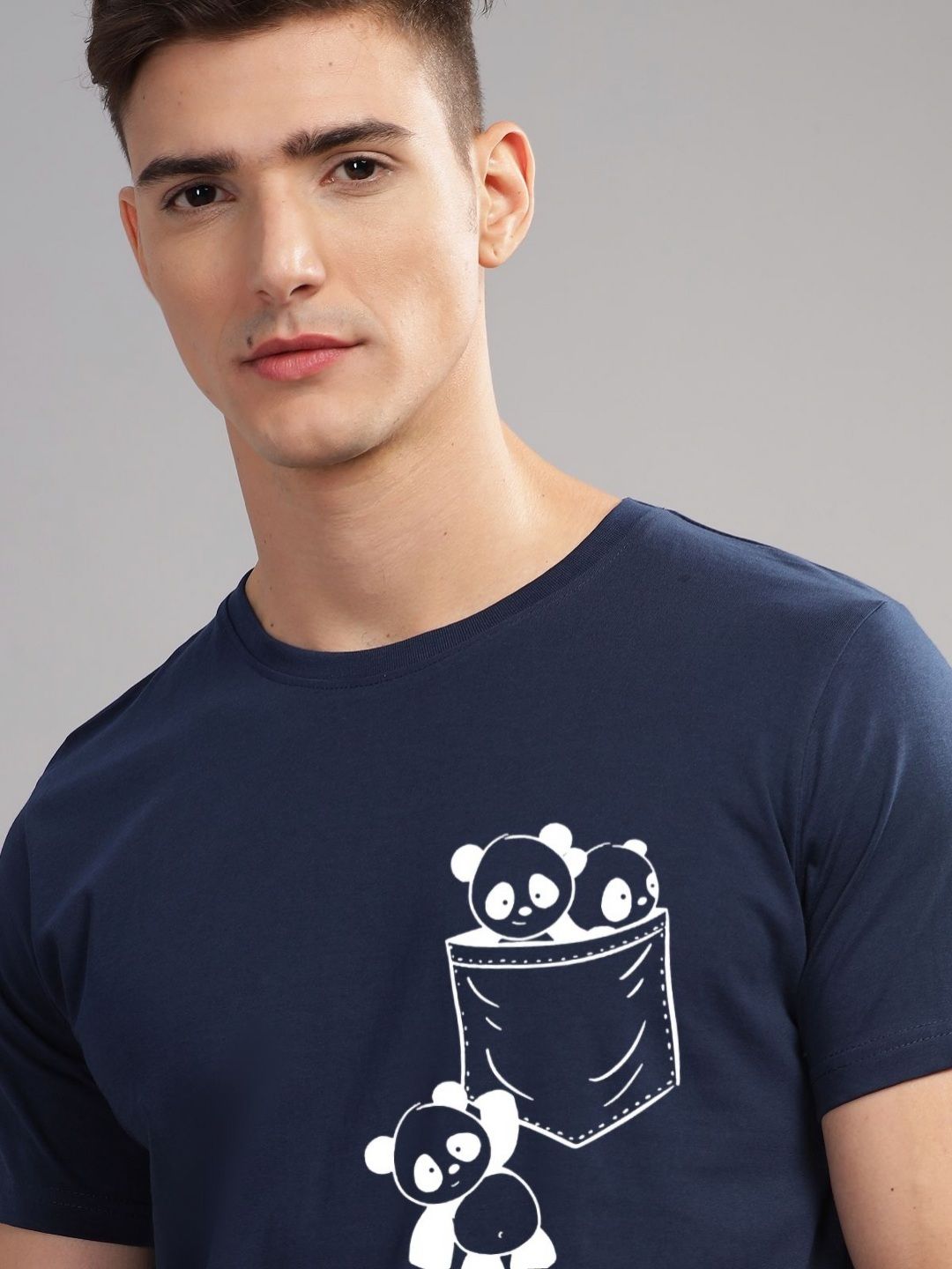 ADRO Men Printed Pockets T-shirt