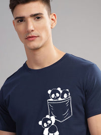 ADRO Men Printed Pockets T-shirt