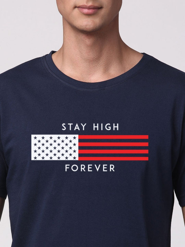 ADRO Men Graphic Printed Cotton T-shirt
