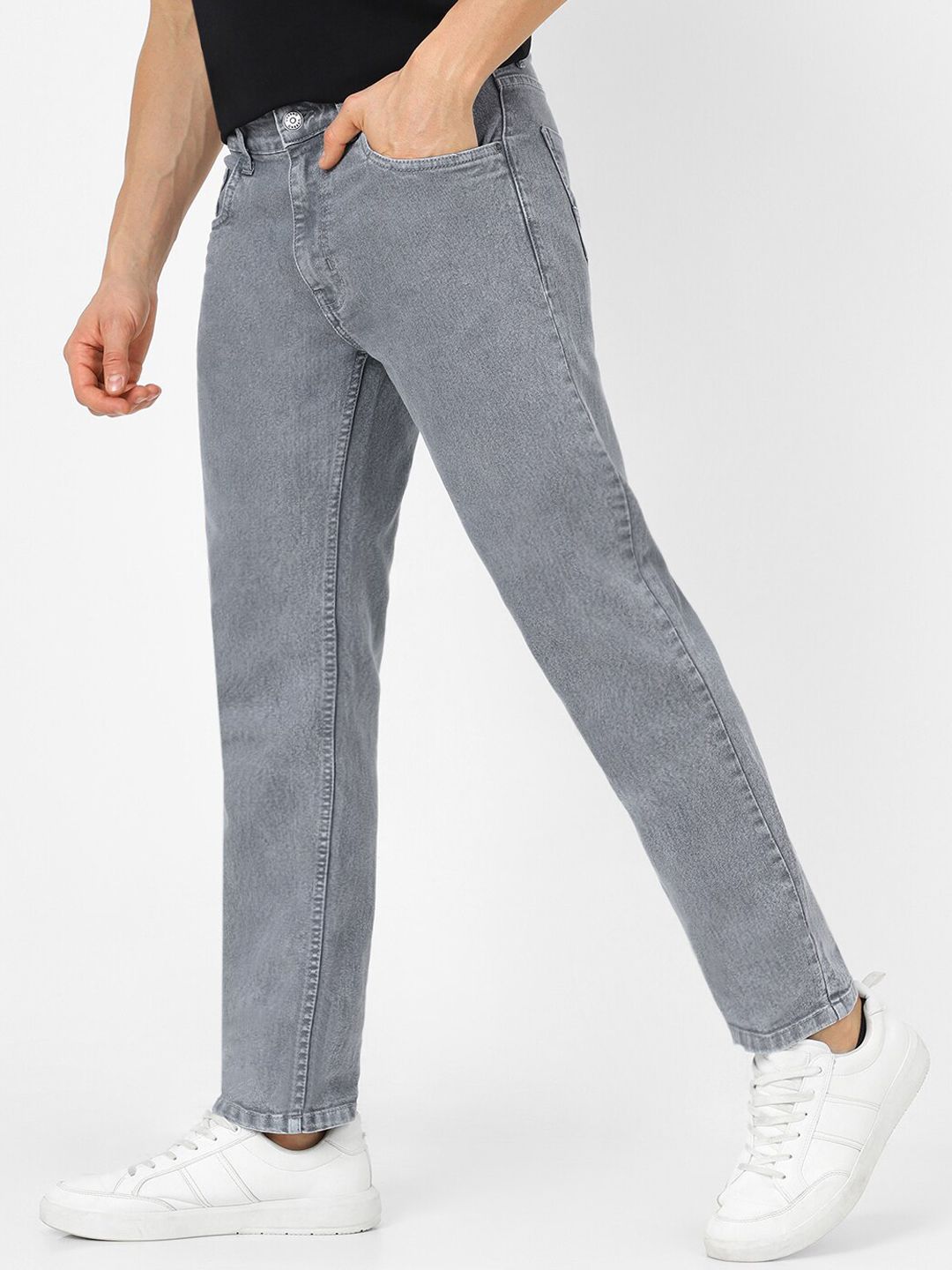 Urbano Fashion Men Clean Look Washed Stretchable Jeans