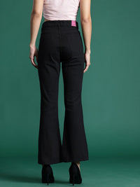 DressBerry Women Flared Printed Stretchable Jeans