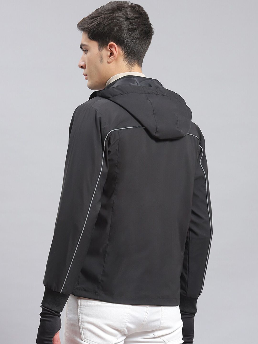 Monte Carlo Hooded Lightweight Bomber Jacket