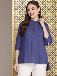 House of Pataudi Pure Cotton A-Line Jashn Kurti