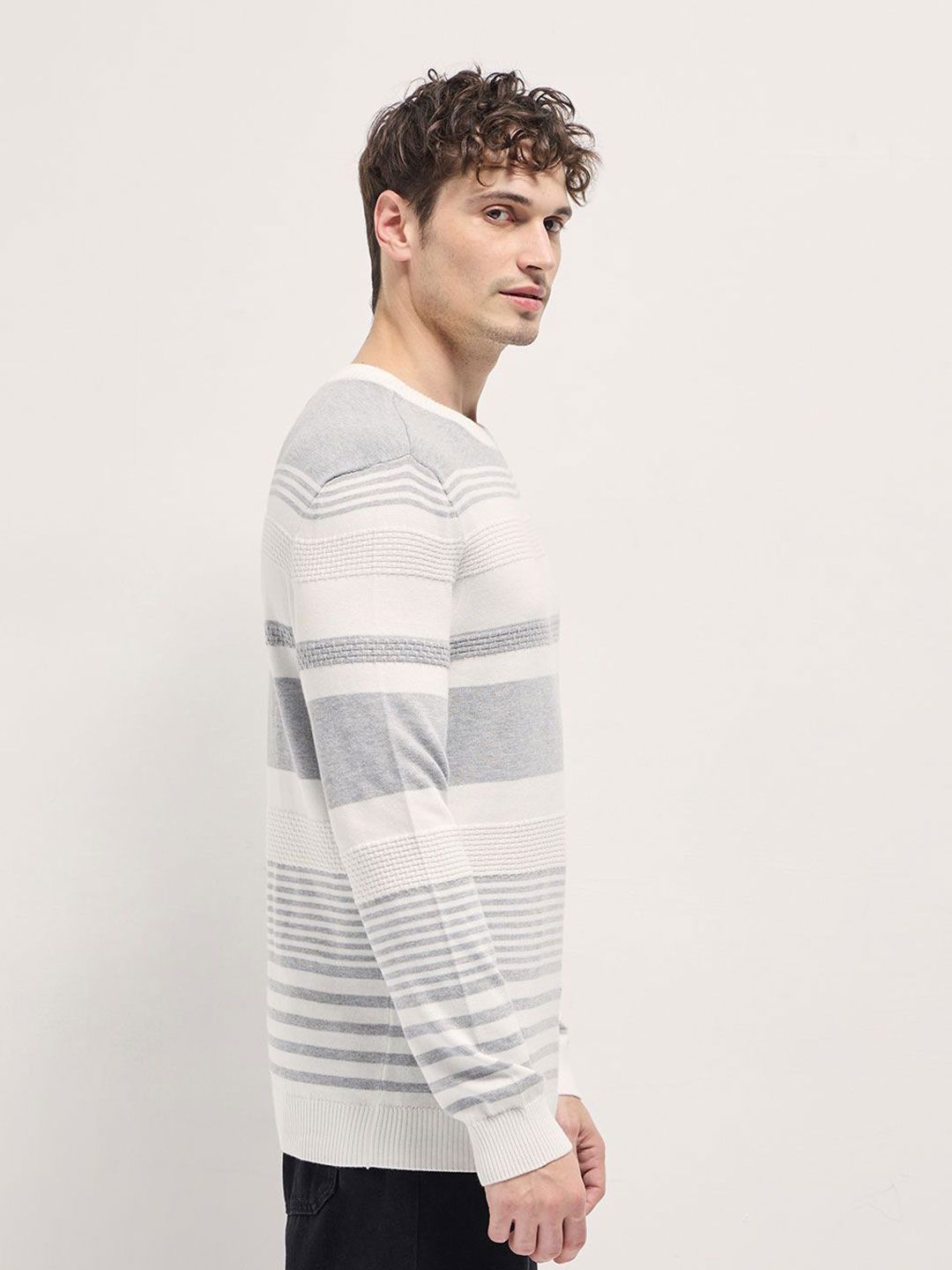 THE BEAR HOUSE Men Striped T-shirt