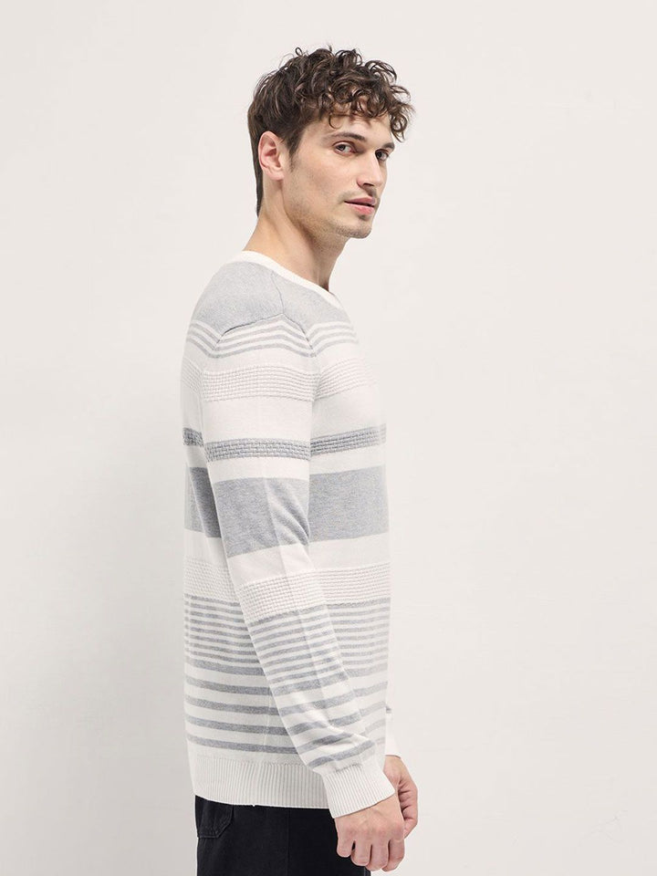 THE BEAR HOUSE Men Striped T-shirt