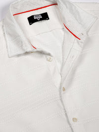 Thomas Scott Men Premium Slim Fit Opaque Casual Shirt