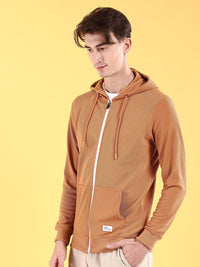 The Indian Garage Co Long Sleeves Hood Zipfront Sweatshirt
