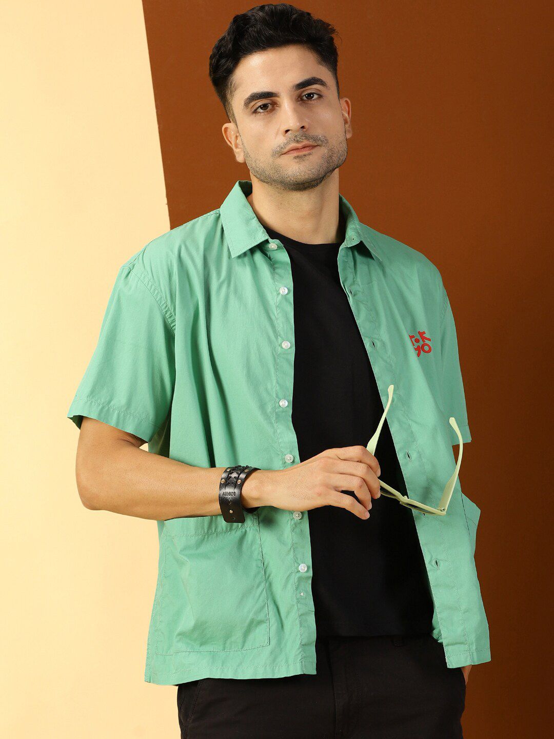Thomas Scott Classic Boxy Short Sleeves Pure Cotton Casual Shirt