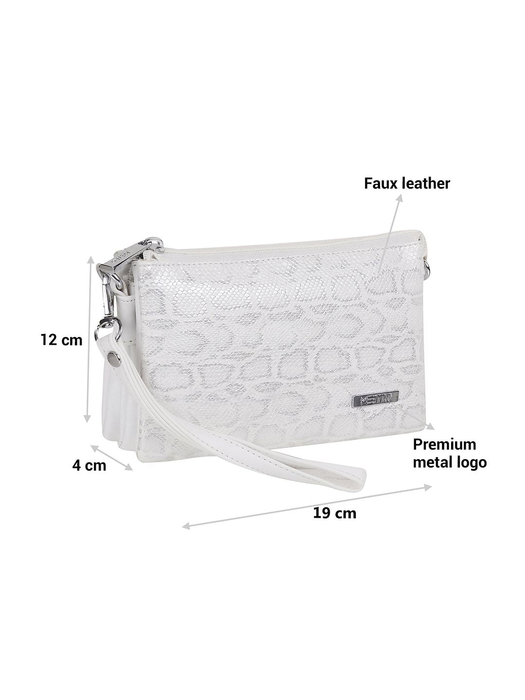 Metro Textured Wrist Loop Purse