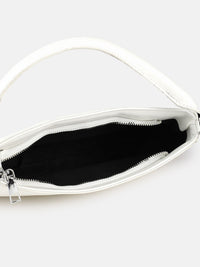 DressBerry Self Striped Structured Handheld Bag