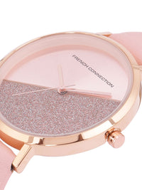 French Connection Women Pink Analogue Watch FCN0008E-R