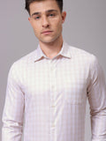 The Indian Garage Co. X Luxe Men Slim Fit Multi Stripes Opaque Striped Formal Shirt